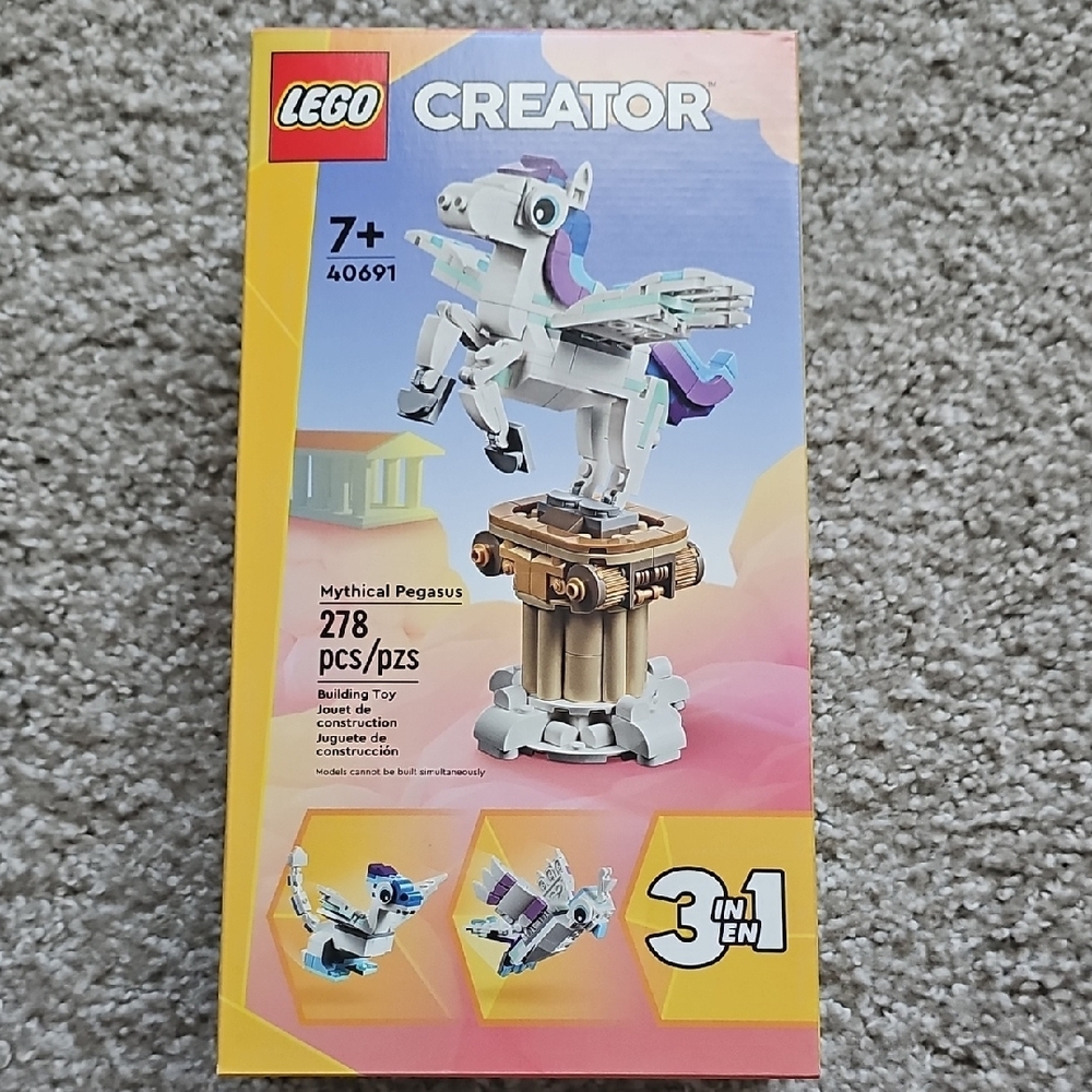 LEGO Creator Mythical Pegasus Building Set (40691)